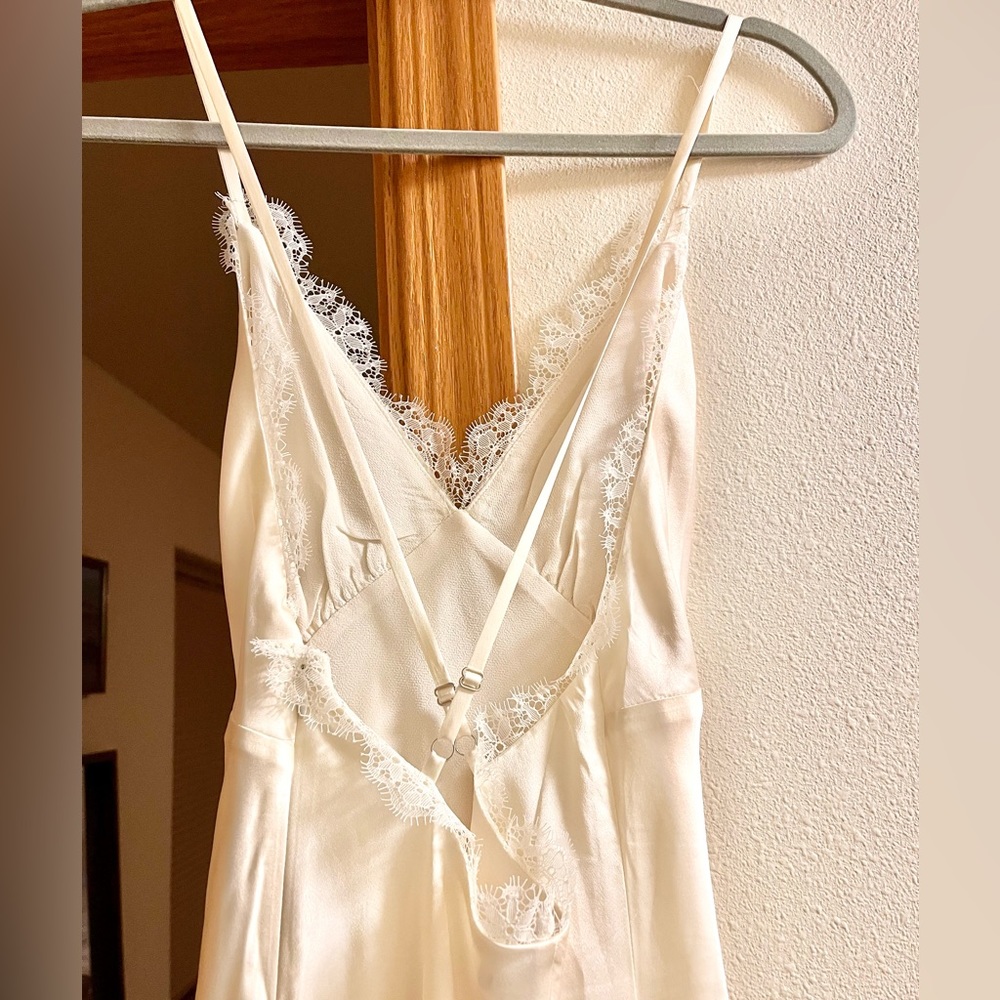 Reformation Maysen Silk Dress - Picture 11 of 12
